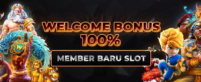 Bonus Selamat Datang 100% banner